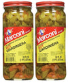 Marconi - The Original Chicago Style Hot Giardiniera - 16 Oz (2 Pack)