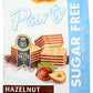 Gastone Lago Party Wafers Cookies 7.5 Oz, 213G (Hazelnut Sugar Free, 2-Pack)