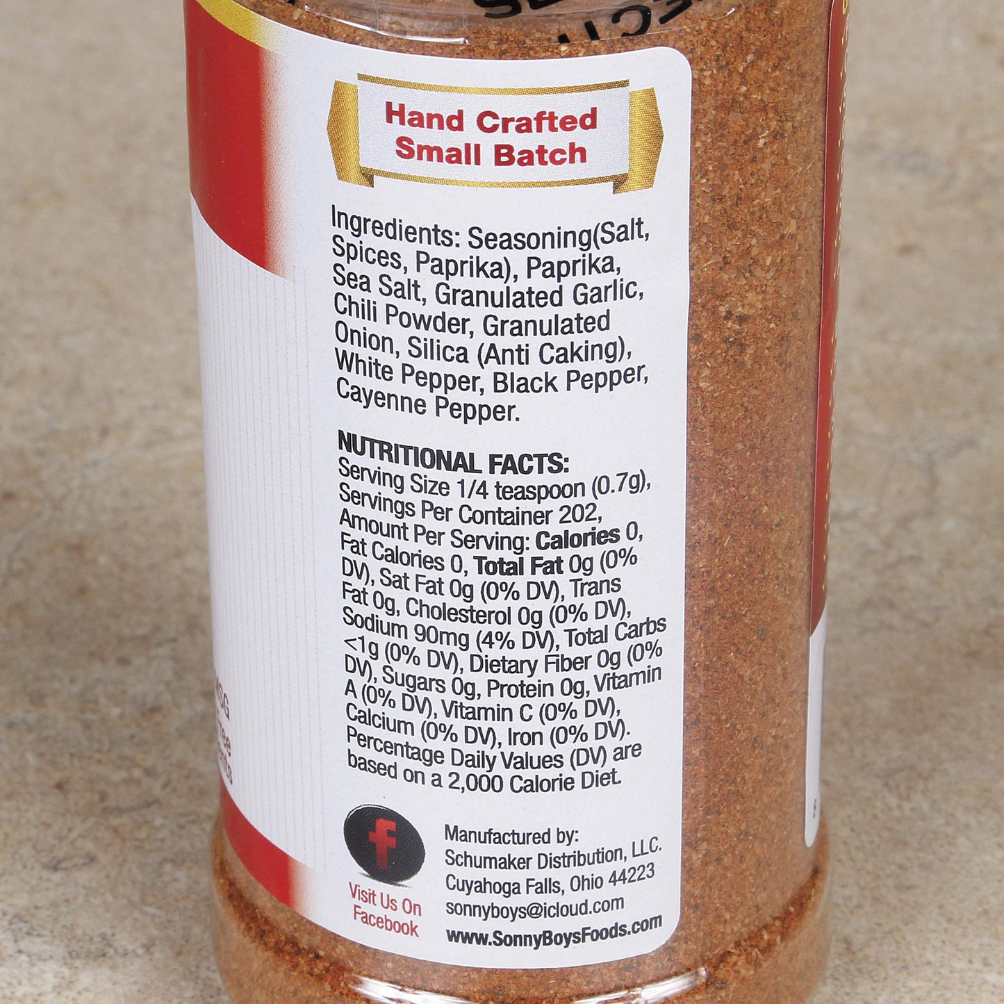 Sonny Boy'S Premium All Purpose Meat Seasoning Spice Blend & Spice Rub, Sugar Free, Gluten Free, No Msg, Low Sodium, 5.3 Oz Shak