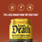 Liquid Death, Sweet Reaper Iced Tea, 12-Pack (12 Oz Cans), Southern Style Sweet Tea, Low Calorie, No Artificial Sweeteners, B12