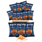 BraveGoods Hot Barbeque Potato Chips - Kosher & Halal Snacks, 12 Pack (1.5 Oz Bag) for Parties & Movie Nights