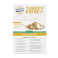 San Francisco Salt Company Organic Turkey Brine Kit - Garlic Rosemary, 13 oz, BPA-Free Brine Bag for Whole or Smoked Turkey