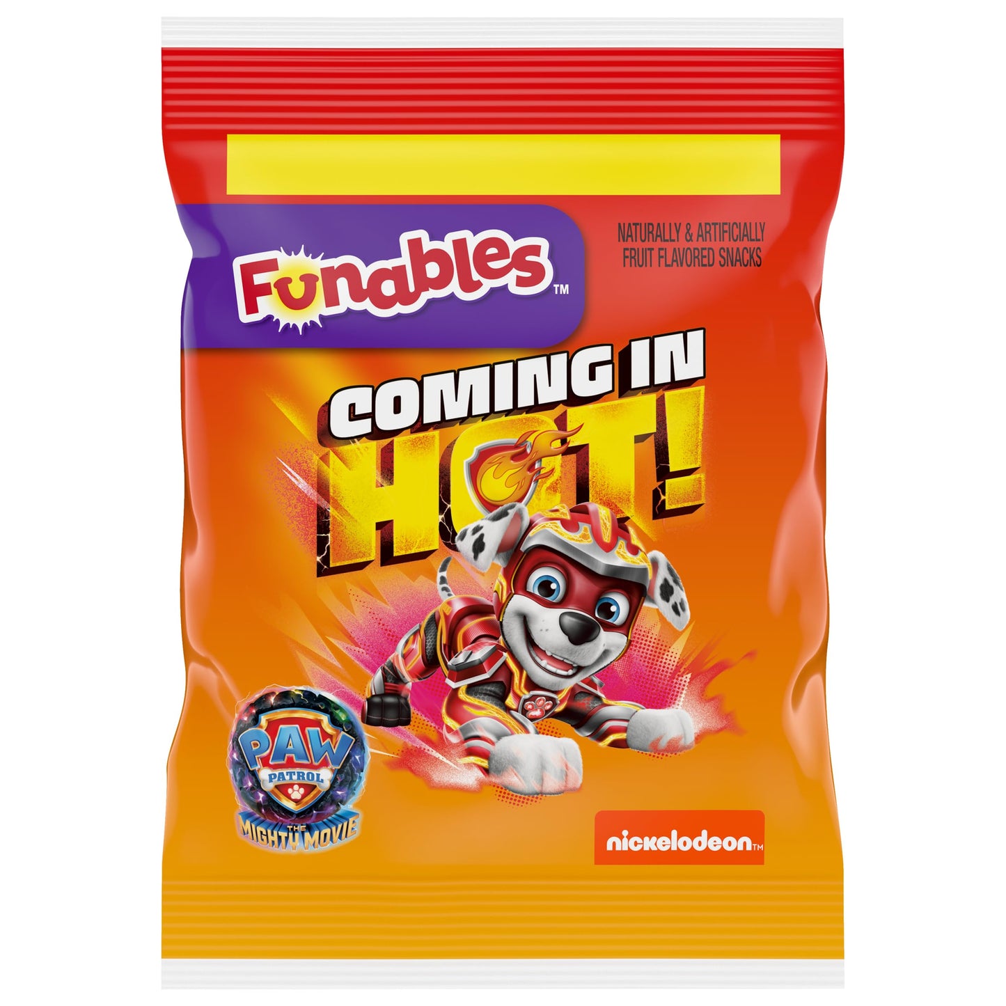 Funables Fruity Snacks, Paw Patrol, Assorted Fruit, Flavored Snacks, Halloween Candy Variety Pack Trick-Or-Treat Assortment, 0.8