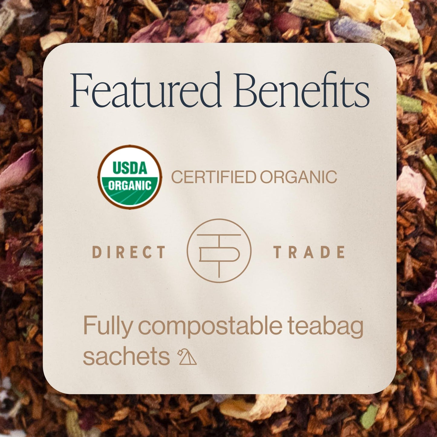 Rishi Tea Bergamot Rose Herbal Tea - Organic  Caffeine Free Sachet Bags  Floral And Citrus Botanical Blend - 15 Count (Pack Of 1)