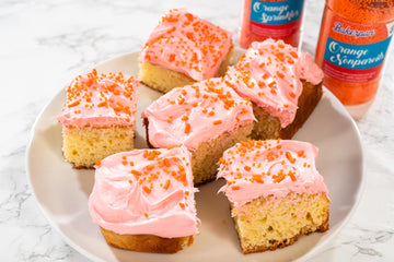 Bakerpan Orange Jimmies Sprinkles - 6 Ounces Orange Sprinkles For Cake Decorating - Edible Sprinkles For Cupcakes, Ice Cream, Ca