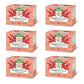 Tadin Hibiscus Herbal Tea, Caffeine Free, 24 Tea Bags, Pack of 6 Boxes