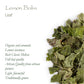 Valley of Tea Organic Lemon Balm Loose Leaf Tea - 1.76 Ounce Pack - Dried Melissa Officinalis