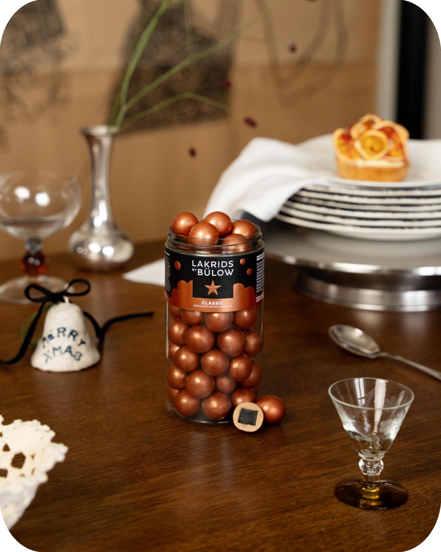 LAKRIDS BY BLOW - Classic Caramel - 10.4 oz - Chocolate Coated Gourmet Licorice - Sweet Licorice Coated in Dulce Chocolate & Sea