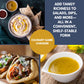 Feta Cheese Powder - Mediterranean Seasoning, Feta Seasoning For Popcorn, Hummus, Pasta, Roasted Veggies - Powder Cheese For Sal