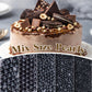 Twisweet Black Pearl Sprinkles for Cake Decorating, Edible Sugar Pearls for Baking, Mix Size, Cake Topper Cupcake Cookie Ice Cre