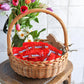 Licorice Twist Strawberry Bulk Pack 2 Pound - Individually Wrapped Chewy Candy for Easter Basket Stuffers, Party Favors, Pinata