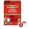 Twinings Decaffeinated English Breakfast Black Tea K-Cup Pods For Keurig, 24 Count (Pack Of 1), Smooth, Flavourful, Robust, Enjo