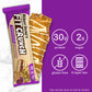 Fitcrunch Full Size Protein Bars, 6-Layer Baked Bar, 2G Of Sugar, Gluten Free & Soft Cake Core (12 Bars, Peanut Butter And Jelly