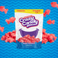 ANDERSENS Crazy Candy Freeze Dried Swedish Fish-Style Candy - Cherry Flavor, Crunchy Texture, Resealable Bag