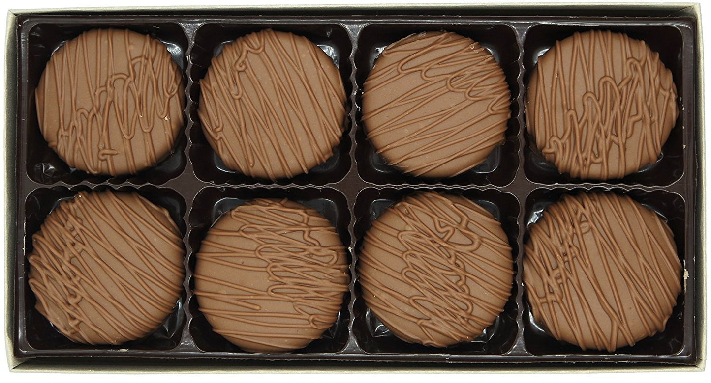 Philadelphia Candies Milk Chocolate Covered Mint Creme OREO Cookies, 8 Ounce