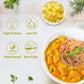 VOLO VERO High Protein (32g) Instant Ramen Noodles Spicy    Curry Flavor Soup, 8 Pack, Vegan, Plant-Based, Low Fat, Non-Fried, D