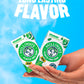 Milliways Spearmint | Plastic Free Gum | Xylitol  Aspartame-Free  Sugar-Free  Plant-Based  Natural Chewing Gum | 120 Pieces Total (12 Packs of 10 Pieces)