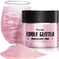 bayep Iridescent-Pink Edible Glitter for Drinks and Cakes, 30g Luster Dust, Perfect for Parties and Celebrations