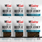 Enjoy Beef Jerky Old Fashion Peppered, All Natural 3Oz (Pack Of 6)