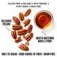 THE GRANOLA BAKERY Maple Pecans Keto Snack, Gluten Free, 1g Net Carb, 10 Ounce Pack