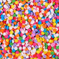Edible Confetti Sprinkles For Cake Decorating, Round Sprinkles, Rainbow Sprinkles For Baking, Cupcakes, Ice Cream Topping, Waffl