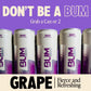 Bum Energy Sugar-Free G  Energy Drink, Lightly Carbonated, Natural Caffeine, 12 oz, Pack of 12