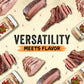 Porkosaurus Brisket & Steak Seasoning Blend