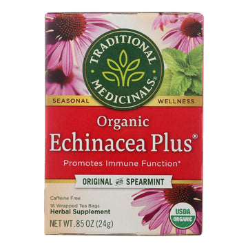TRADITIONAL MEDICINALS Tea,OG2,ECHINACEA PLS, 16 Bag
