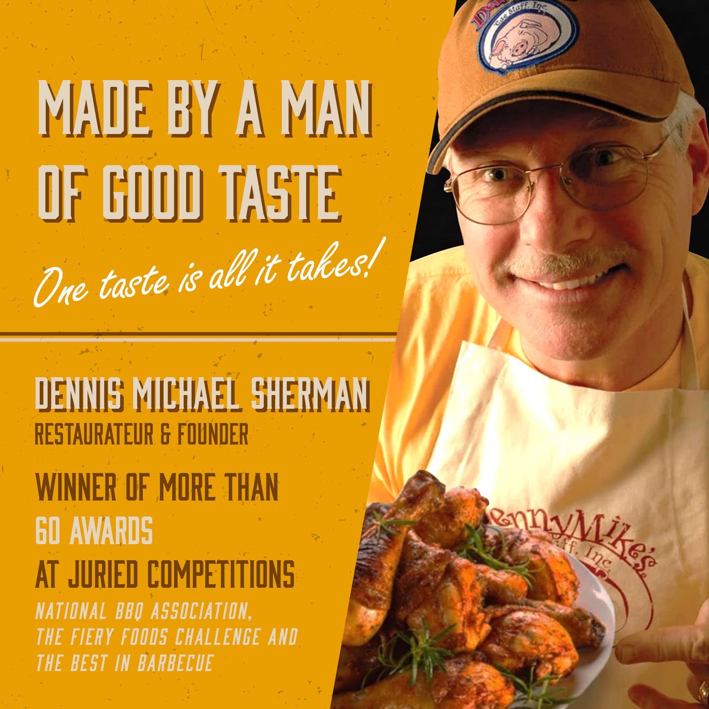 DennyMikes Chick Magnet Rotisserie Chicken Seasoning Rub, Gluten-Free, Low Sodium, Keto-Friendly, 7oz Shaker