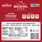 King Oscar Mackerel In Olive Oil, 4.05 Ounce Can (Pack Of 6, Packaging May Vary), Skinless & Boneless, Wild Caught Canned Mackerel