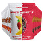 Monkey Brittle Strawberry Banana Crunch Snacks, Vegan & Gluten-Free, 2 Ounce (Pack of 12)
