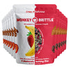 Monkey Brittle Strawberry Banana Crunch Snacks, Vegan & Gluten-Free, 2 Ounce (Pack of 12)