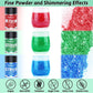 SigWong Edible Glitter Set - 3 Colors Luster Dust, Food Grade Metallic Sprinkles, 5g, Vegan, Red+Green+Blue
