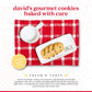 Davids Cookies Freshly Baked Cookies - Delicious Handmade Soft Variety - Exquisite Gourmet Gift For Friends & Family On Special Occasions - Cherry White Chip 2Lbs