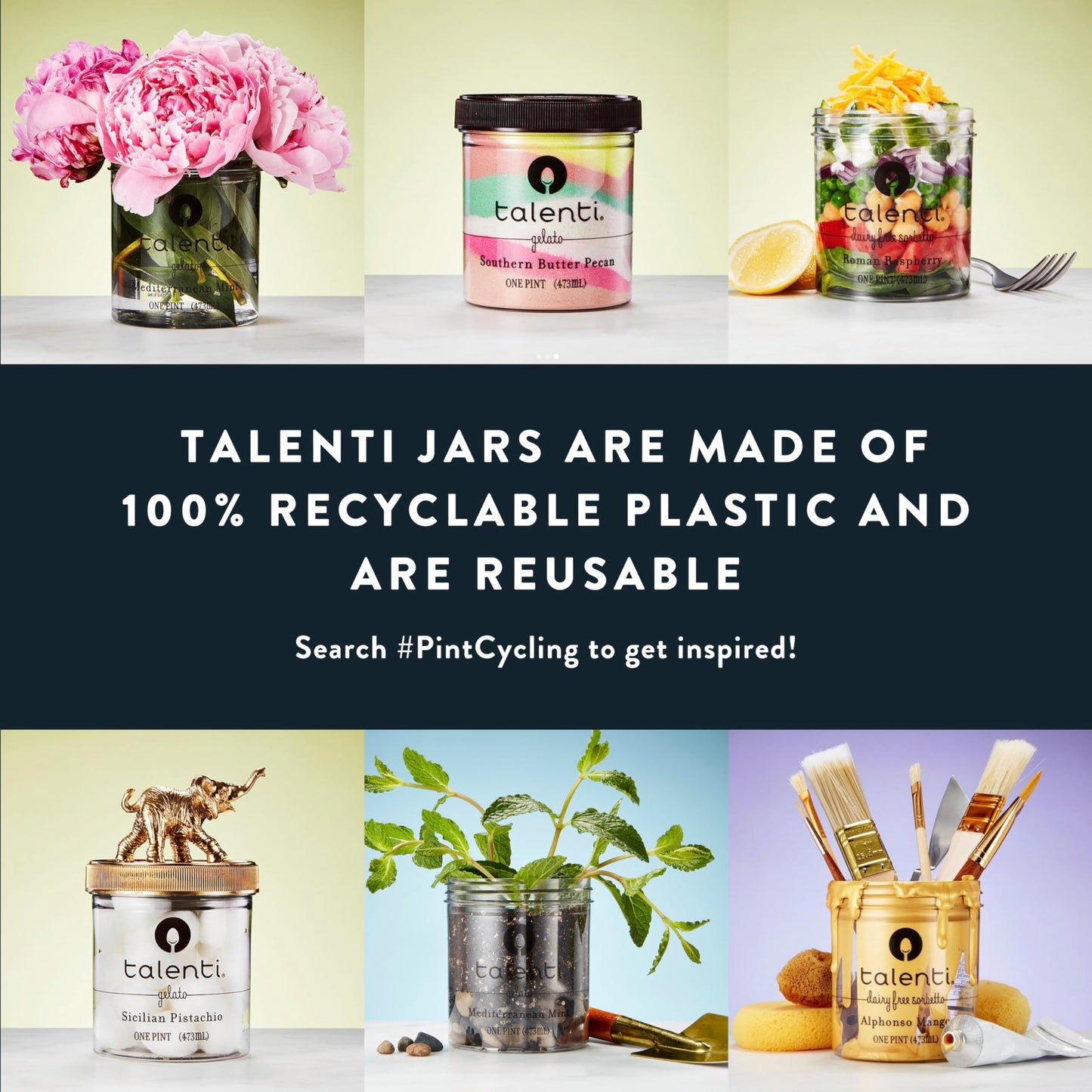 Talenti Gelato For a Delicious Frozen Dessert Pacific Coast Pistachio Made with Real Ingredients 1 Pint
