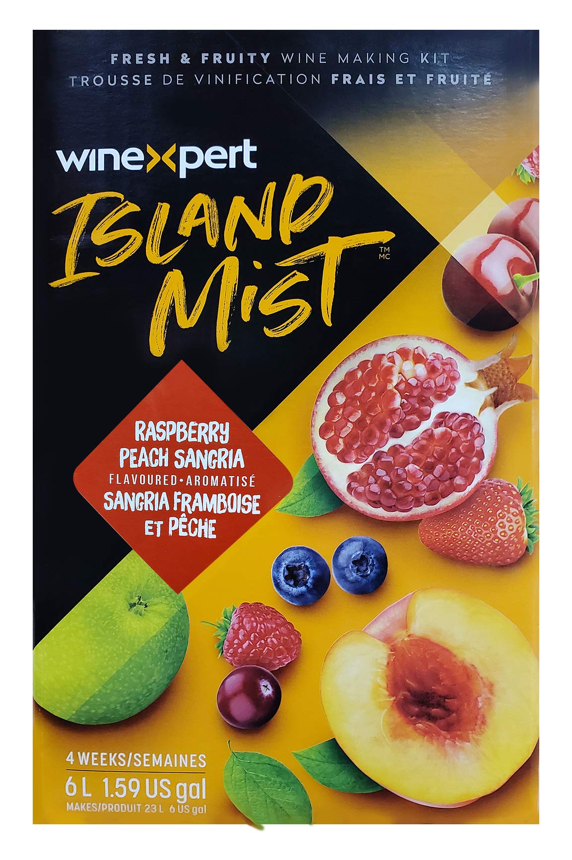 Island Mist Raspberry Peach Beverage-Inspired Kit