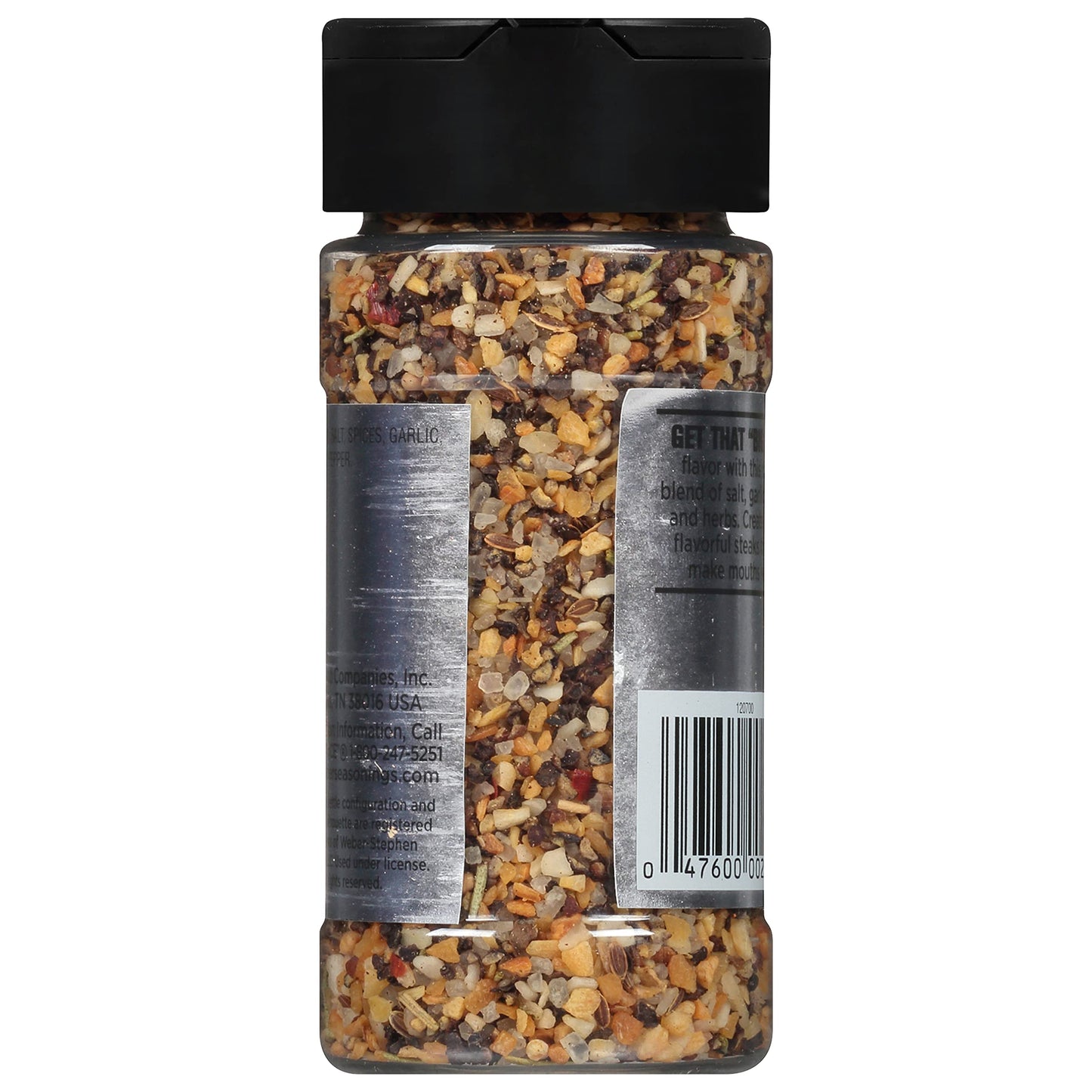 Weber Montana Steak Seasoning, 3.75 Ounce Shaker