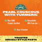 RiceSelect Pearl Couscous, Israeli-Style Wheat Pasta, Non-GMO, 21-Ounce Jar, Model 903729SU