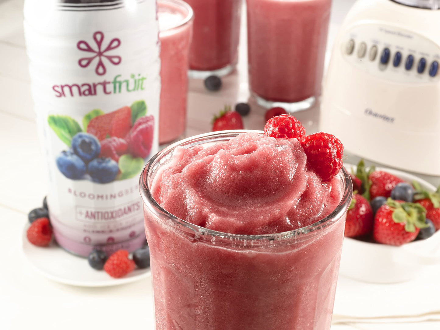Smartfruit Blooming Berry + Antioxidants, 100% Real Fruit Pur  E, Non-Gmo, No Additives, Vegan - 48 Fl. Oz