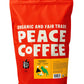 Peace Coffee Guatemala Single Origin Coffee | 5 lb Ground Dark Roast | Organic Fair Trade | Rich, Chocolatey Flavor | Shade Grow