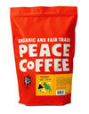 Peace Coffee Guatemala Single Origin Coffee | 5 lb Ground Dark Roast | Organic Fair Trade | Rich, Chocolatey Flavor | Shade Grow