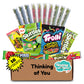 Hangry Kit Thinking Of You Sour Candy Kit - 16-Piece Variety Pack With All Your Favorite Sour Candy Classics In A 'Thinking Of Y