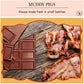 CHOCOLATE STORYBOOK Chocolate Covered Bacon Strips - 12 Ounce Box - 12 Hickory Smoked Strips