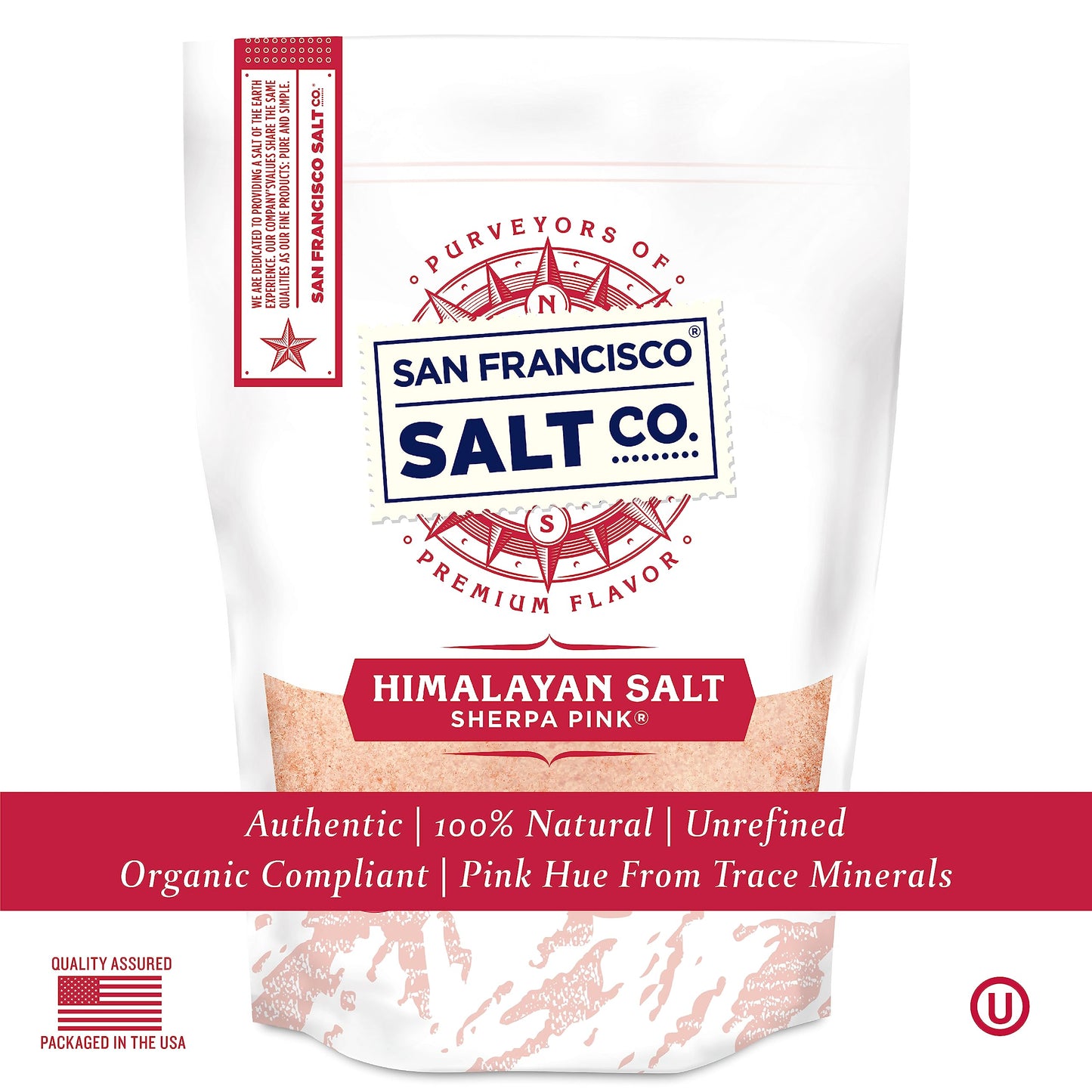 Sherpa Pink Himalayan Salt -19 Lbs. Fine Grain