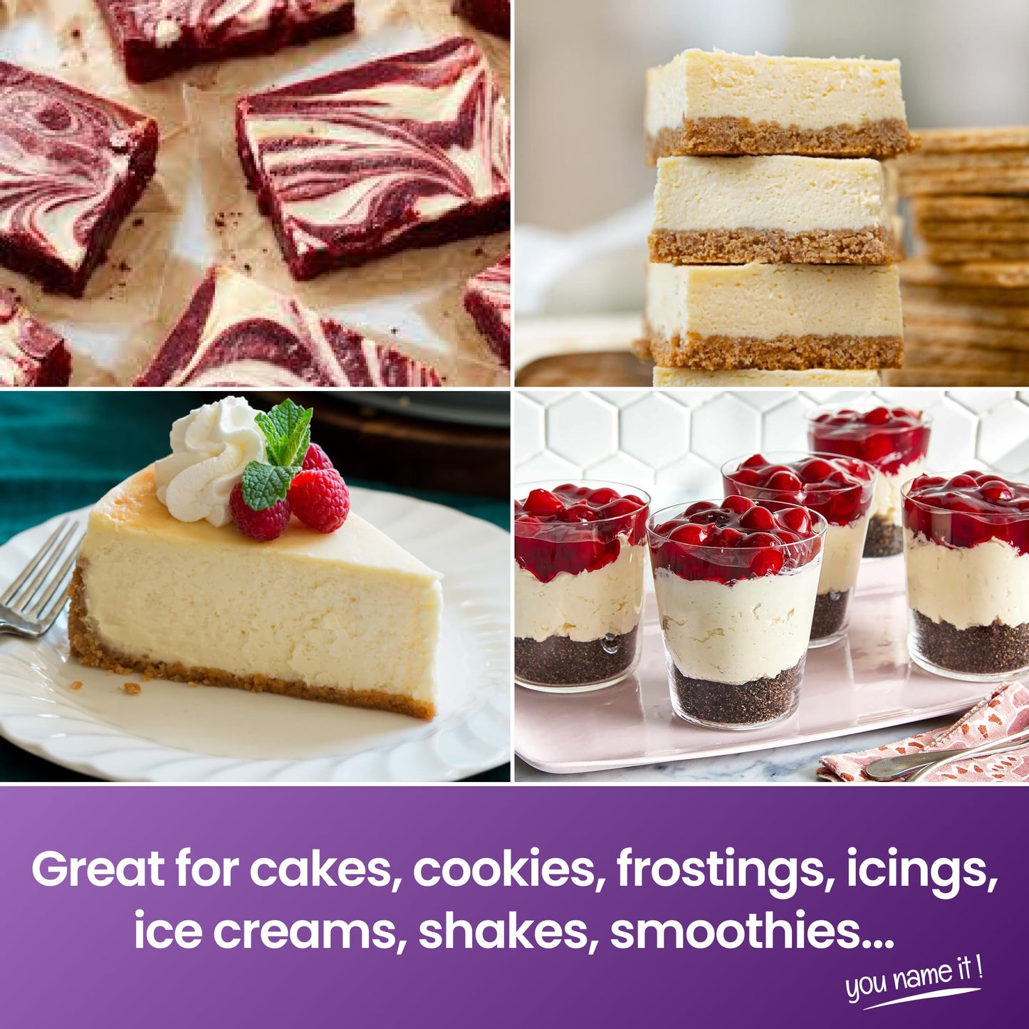 LorAnn Oils Cream Cheese Bakery Emulsion: True Essence, Ideal for Boosting Fruit Tones in Cakes, Cookies & Desserts, Gluten-Free
