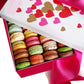 Leilalove Macarons Amour 21 Gourmet Macarons - Macarons Wrapped Individually Box May Vary In Style