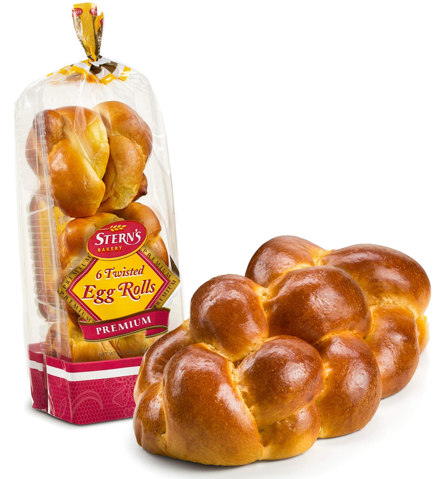 Traditional Braided Shabbat Challah Breads & Rolls | Fresh & Delicious | Great For Shabbat Or Any Holiday | 1 Challah Bread & 1