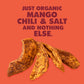 Solely - Organic Dried Mango Strips With Chili And Salt (2.8 Oz Resealable Bags, Pack Of 8) Real Fresh Fruit - Healthy Snacks Fo