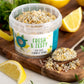 Cornish Sea Salt Fresh & Zesty Seasoning| Sea Salt Flakes W. Lemon & Thyme | Hand-Harvested In Cornwall, England | 1.9 Oz Resealable Tub (Pack Of 1)