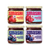 Smash Foods Jam | Classics Variety 4-Pack | Low-Calorie, No Sugar Added Keto Jam with Upcycled Fruit & Chia Seeds | Vegan, Paleo